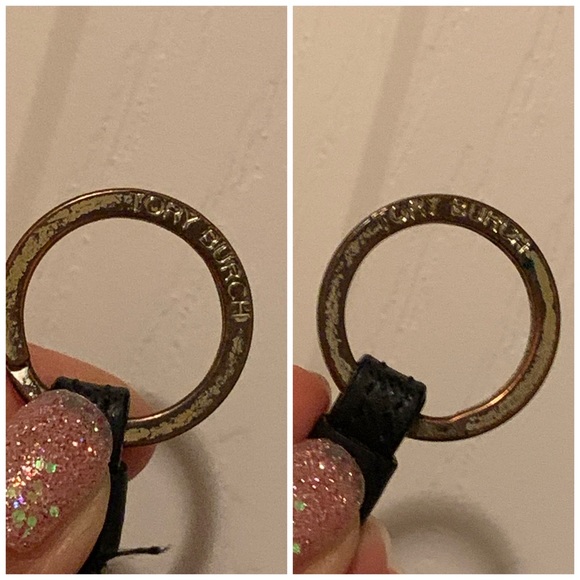 Tory Burch Mini Coin Case Floral Perforated Print - Picture 6 of 8